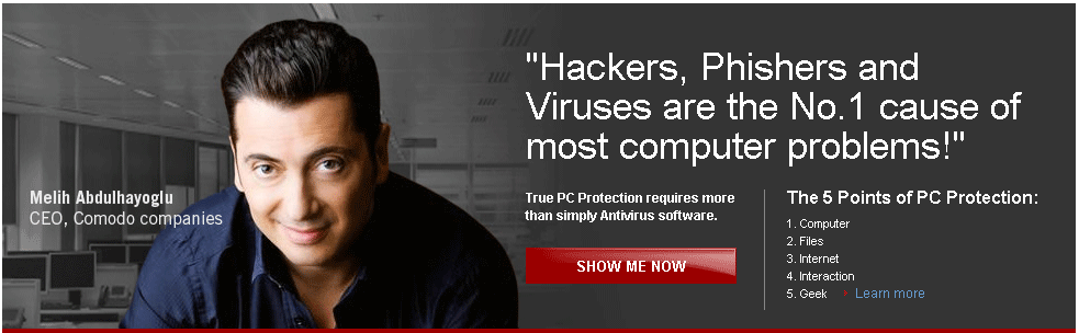 Comodo comodo-screen